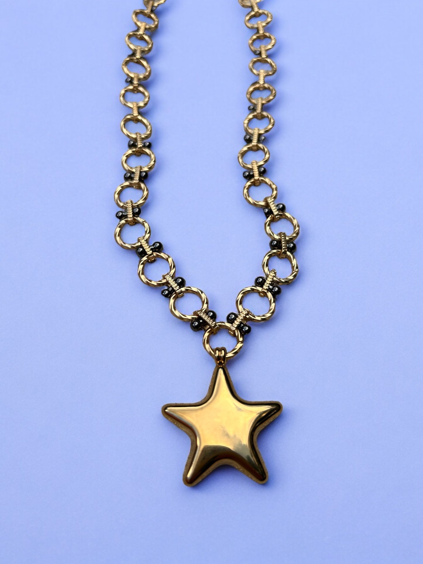 Golden Girl - Gold Chain with Gold Star